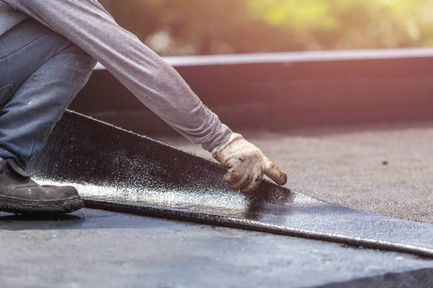 Professional Interior Drainage System technician working in West Islip, NY